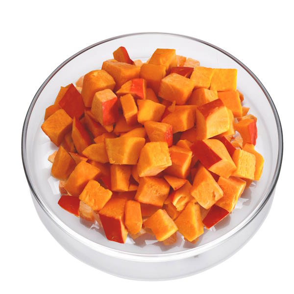 Hokkaido Kürbis Würfel 15er 1 kg (Fri) – Bild 1